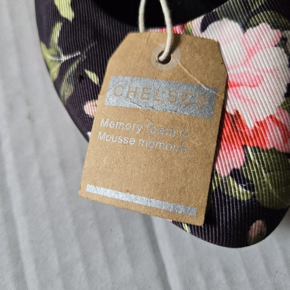 CHELSEE Memory Foam SeaBird Flats or Shoes With Floral Design Size 8 - Picture 10 of 13